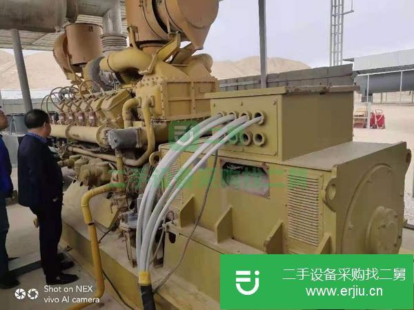 山東出售二手500KW天燃氣發電機組