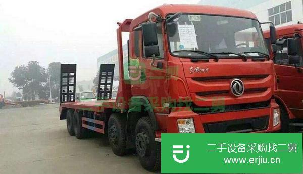 重慶出售二手東風后八輪平板運輸車康機260馬力陜齒法士特10檔