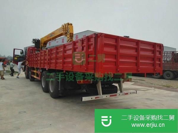 山西出售二手福田瑞沃前四后八16噸隨車吊