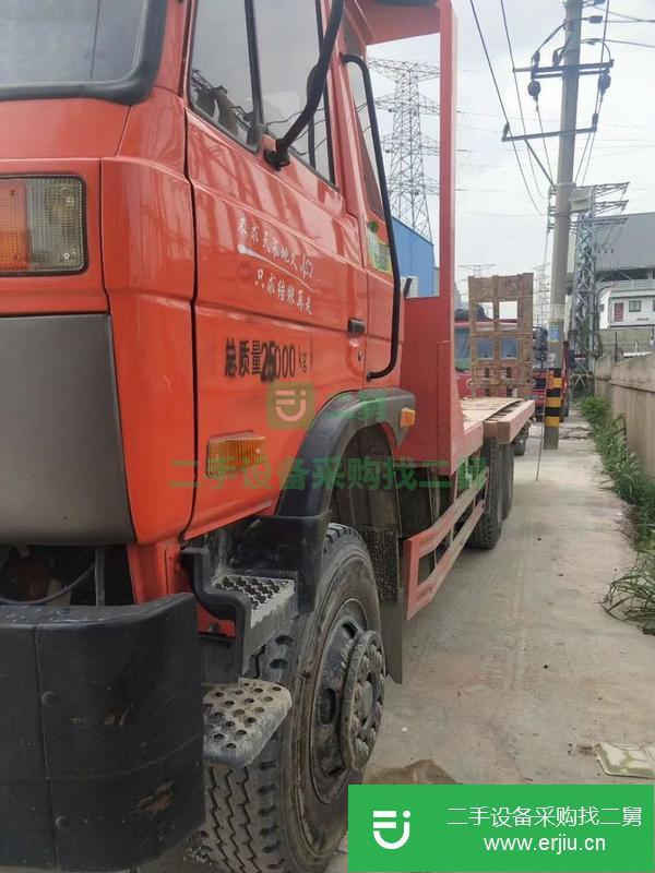 湖北出售二手20年大單橋國五平板運輸車