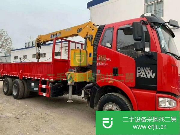 遼寧出售二手15年4月徐工6.3噸后八輪隨車吊
