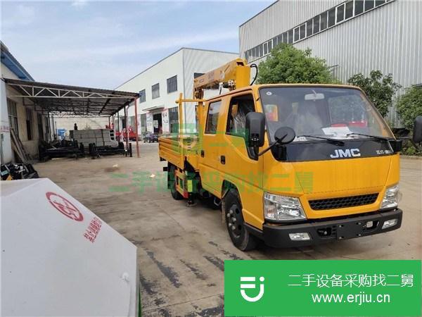安徽出售二手江鈴單排14噸隨車吊