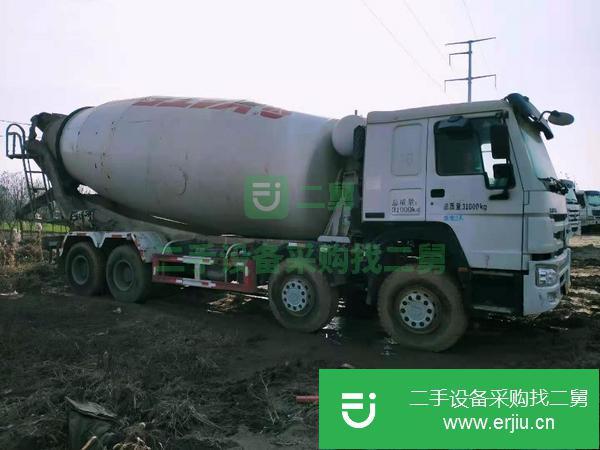 青海出售二手豪沃國四排放大20方攪拌車車況精品