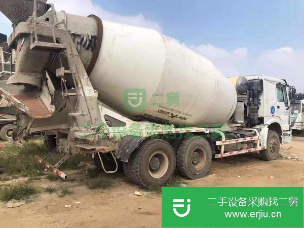 安徽出售二手14年國四豪沃大12方攪拌車,全手續(xù)