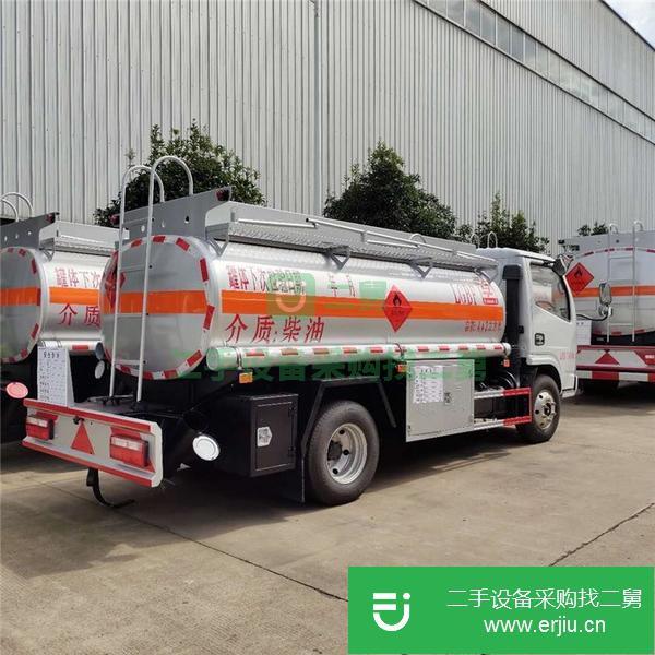 河南出售二手5噸油罐車玉柴發動機115馬力軸距3308手續齊全