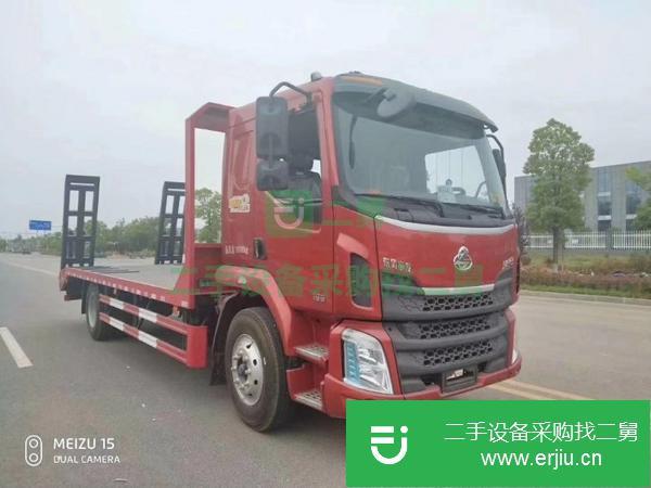 河北出售二手江淮格爾發前四后八平板運輸車