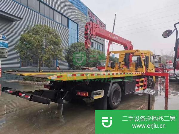 湖北出售二手東風??錦天???隨車吊上裝6.3噸吊機