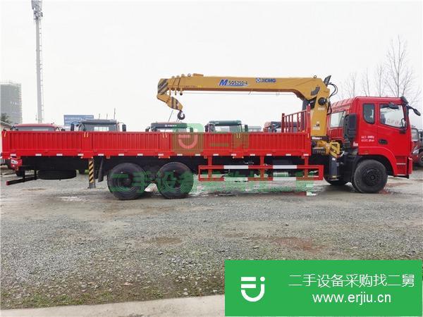 湖北出售二手國六東風錦程V6后八輪徐工10噸隨車吊