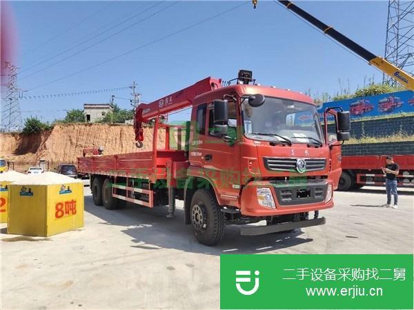 寧夏出售二手后八輪程力12噸隨車吊