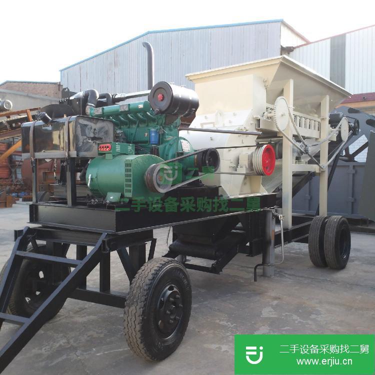 河北出售二手1010小型移動制砂機