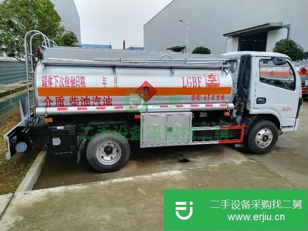 內蒙古出售二手國六5噸油罐車分期付款