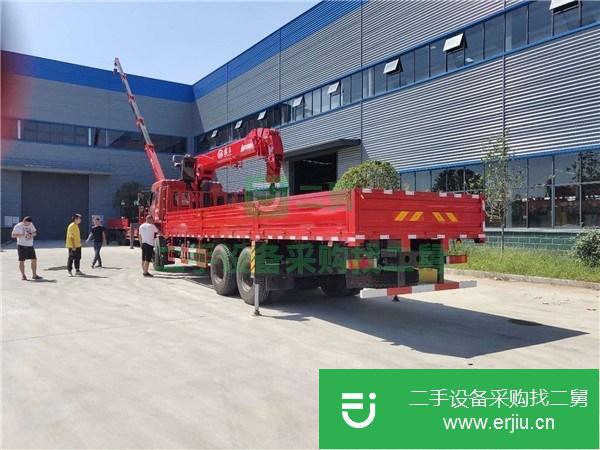 四川出售二手東風(fēng)后八輪12噸隨車吊