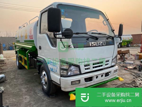 北京出售二手五十鈴6噸園林綠化灑水車