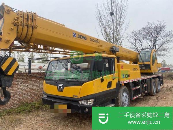 河北出售二手11年7月份徐工25k5-1汽車吊