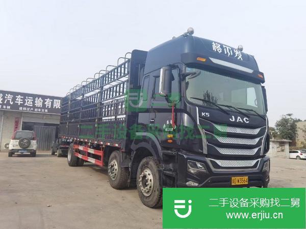 河北出售江淮格爾發高欄貨車，前四后四9.6米