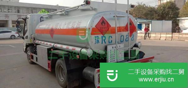 湖北出售二手江淮4.2方油罐車(chē)
