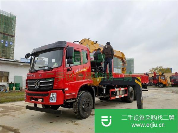 湖北出售二手東風后八輪12噸隨車吊