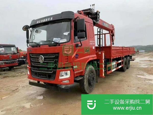 湖北出售二手程力16噸隨車吊