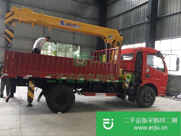 天津出售二手12噸后八輪隨車吊