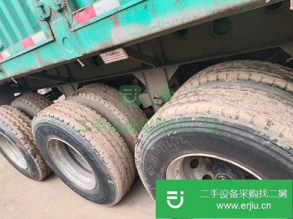 河北出售二手11米半掛車，富華軸