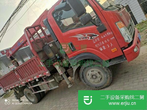 浙江出售二手徐工6.3噸吊車,4節(jié)臂11.8米