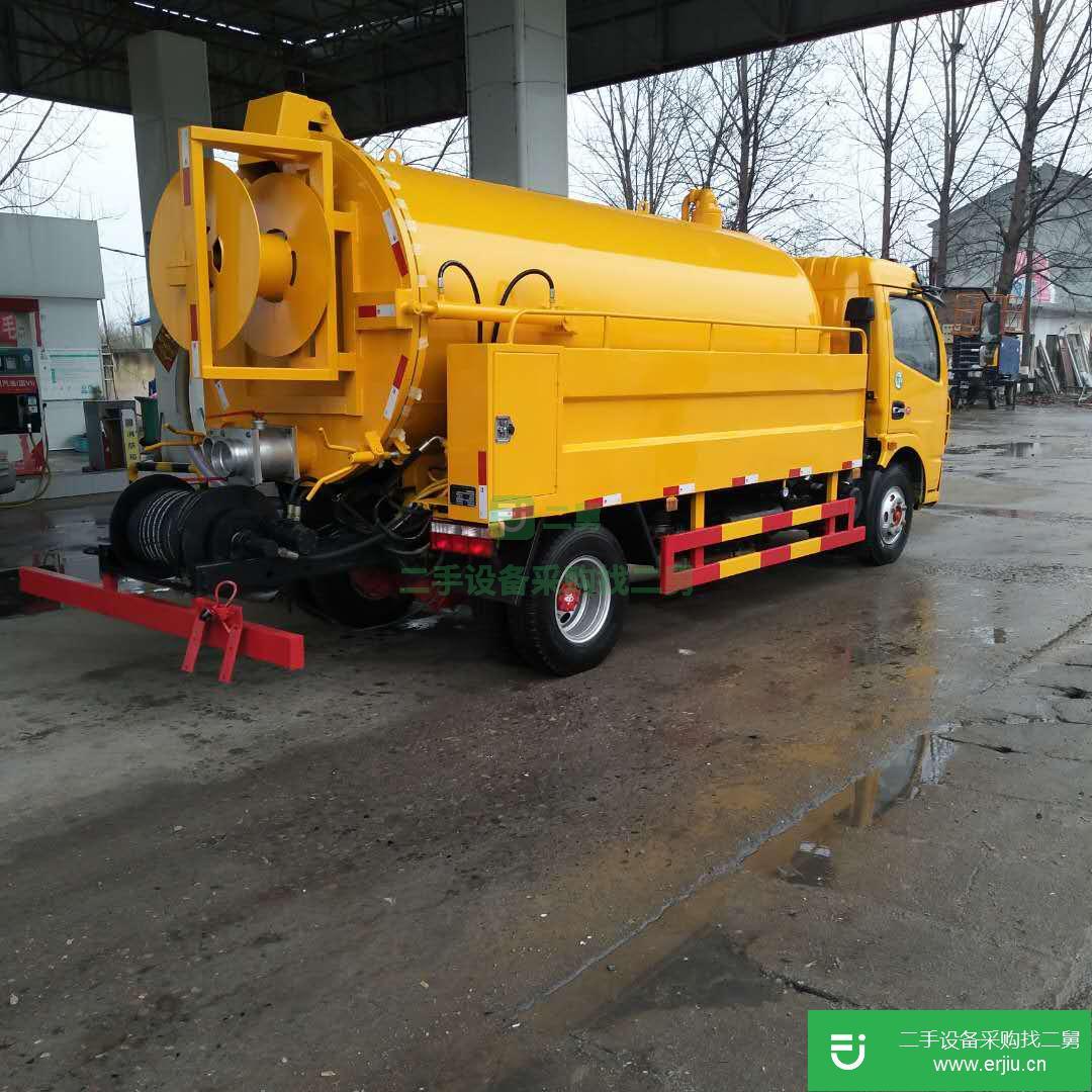 山東出售二手國五藍牌高壓清洗車
