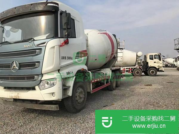 江蘇出售二手攪拌車三一大12方輕量化國五排放