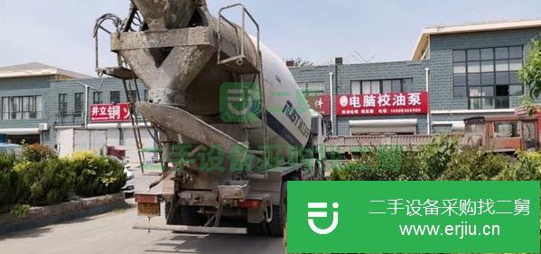 山東出售二手德龍大20方攪拌車