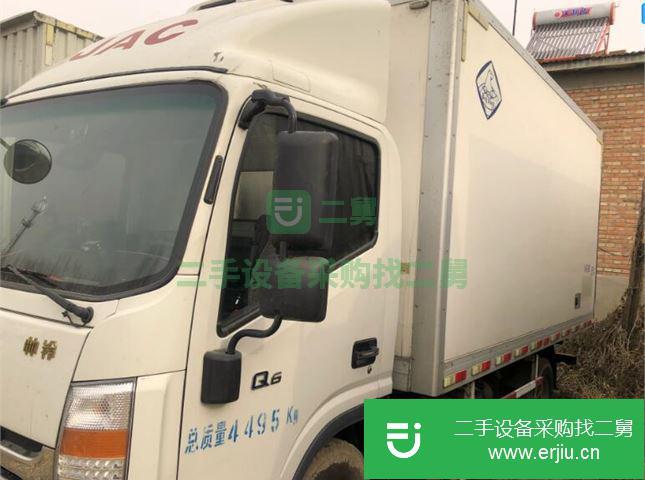 北京出售二手江淮帥鈴馬力143冷藏車(chē)