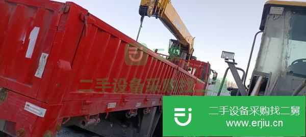 黑龍江出售二手,解放J6后八輪12噸隨車吊