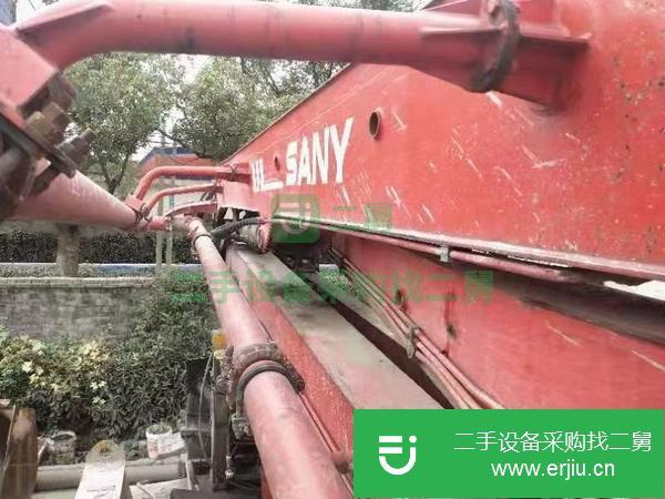 湖南出售二手五十鈴37米泵車車況板正