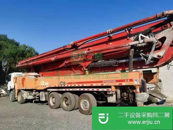 河北出售二手三一國四62米泵車