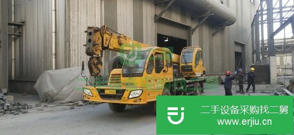 河北出售二手徐工12噸吊車沒事故手續齊全
