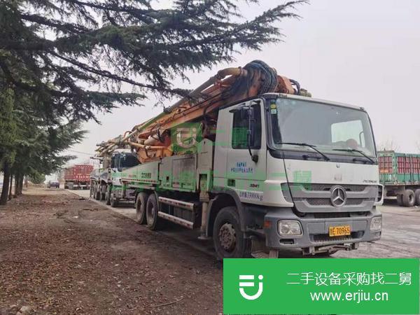 山西出售二手13年中聯49米泵車車輛保養到位，手續齊全包過戶