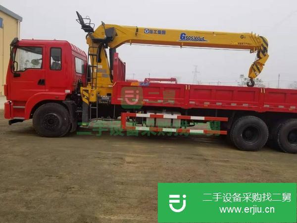 寧夏出售二手12噸徐工隨車吊玉柴270馬力
