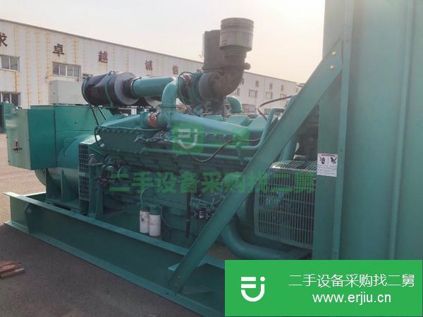 吉林出售二手康明斯1000千瓦柴油發(fā)電機組