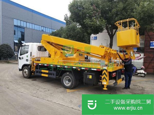 河南出售二手東風多利卡18米伸縮臂高空作業車