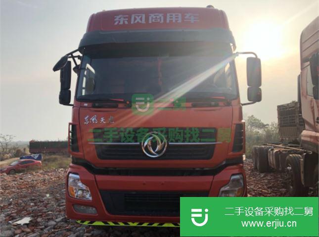 江西出售二手東風天龍350馬力高欄貨車