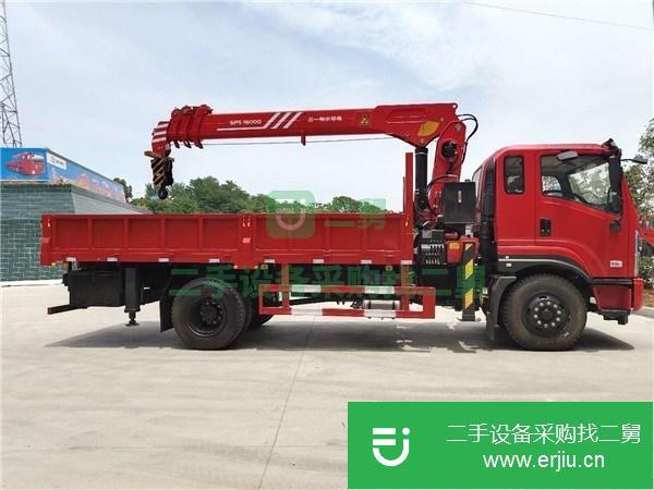 甘肅出售二手短軸距大馬力隨車吊