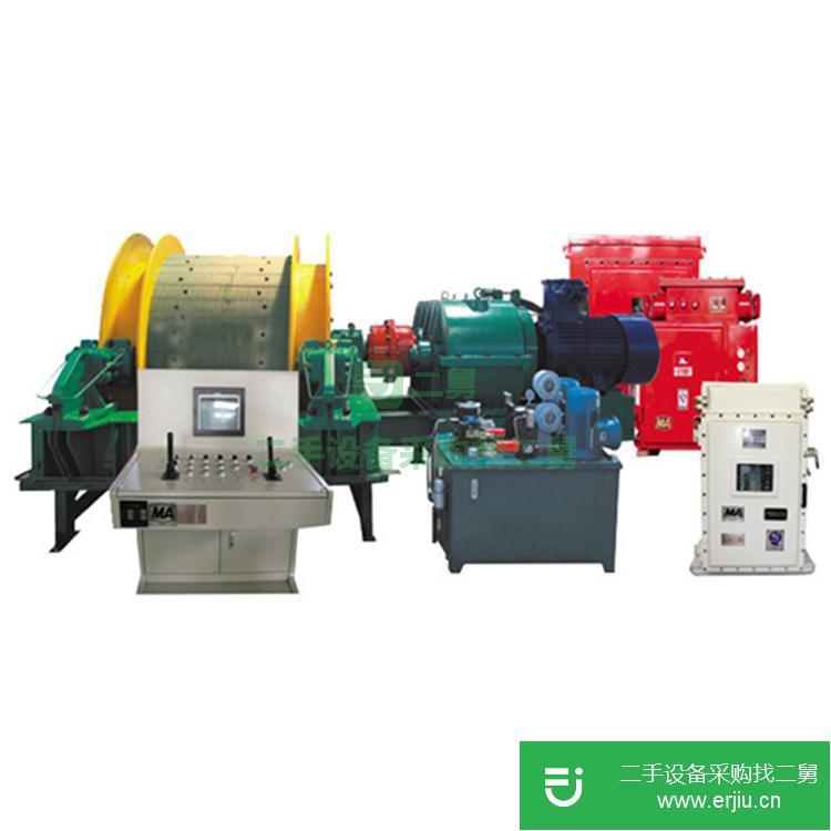 河南出售二手萬豐2.5米礦用卷揚機