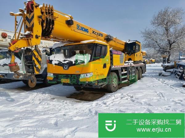 新疆出售二手徐工XCT25五節臂汽車吊