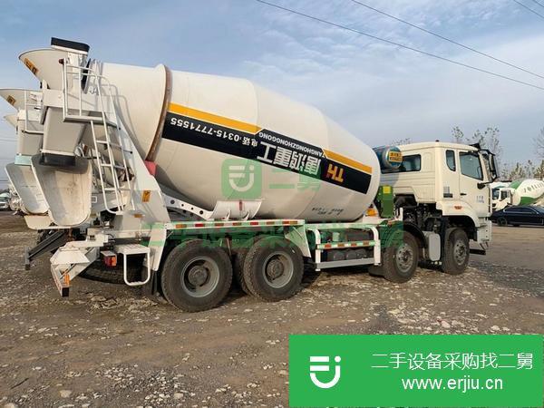 山東出售二手20年豪曼唐宏輕量化大12拉15方攪拌車