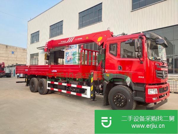 安徽出售二手三一12噸東風T5后八輪隨車吊 全國上戶無憂
