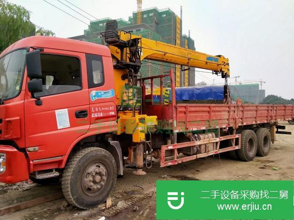 四川出售二手17年7月12噸隨車吊