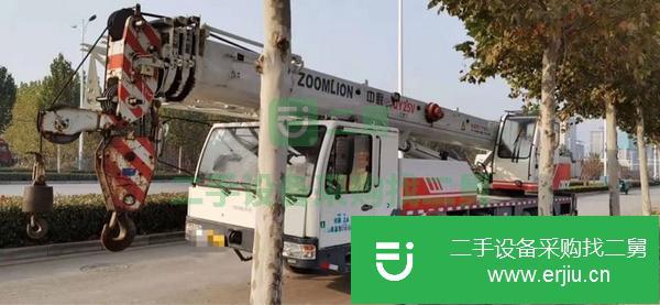河南出售二手11年中聯25v吊車