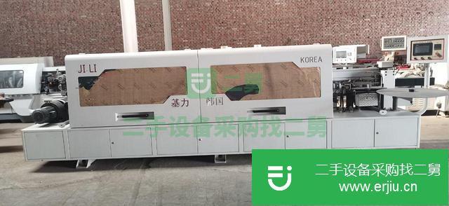 北京出售二手9成新廣東雙修帶跟蹤全自動(dòng)封邊機(jī)