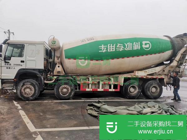 遼寧出售二手17年5月份豪沃大20方攪拌車