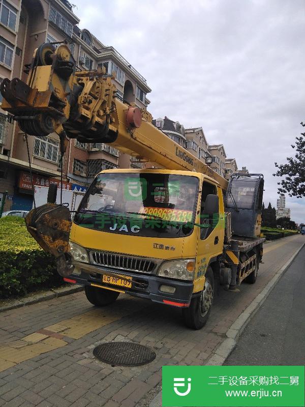 遼寧出售二手11年柳工八噸四節臂汽車吊