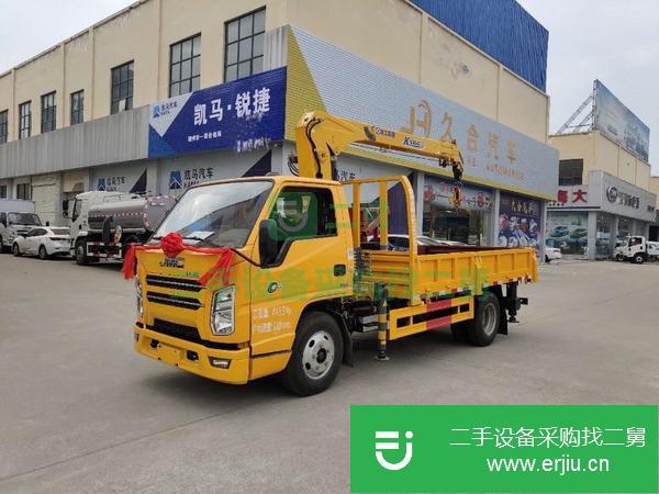 四川出售二手江鈴國六2噸隨車吊