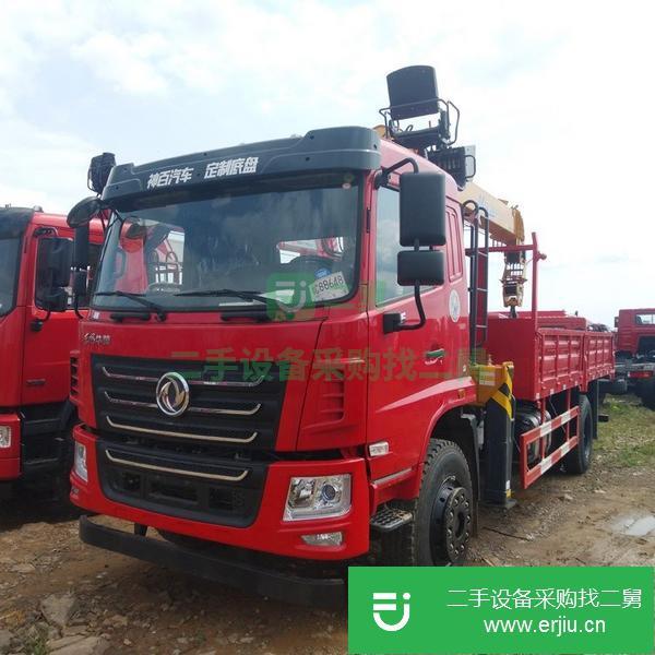湖南出售二手東風8噸隨車吊